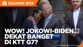 Jokowi-Biden Mesra di KTT G7