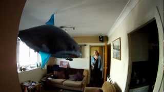 Air swimmer prank!