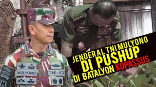 Jenderal Terkerna PUSH UP di Batalyon 14 Kopassus