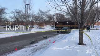 USA: Police cordon off Richfield school after deadly shooting