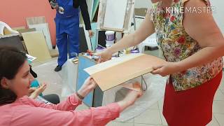 19 июля 2017 г., мастер-класс VGT (декоративные штукатурки)