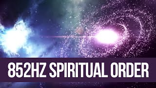 ॐ MANTRA tuned with Powerful Overtones - Returning to Spiritual Order ॐ
