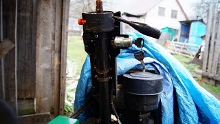 Удлинение руля на Мототракторе DW 1120