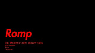 Romp ◆ CABAL Online (Titan) ◆ Crafting 10k Master's: Wizard Suits