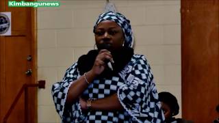 #Canada_dimanche_8_Janvier_2017 Message de Maman Solange Kisolokele, Defilé d'honneur...