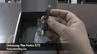 Nokia E72 Unboxing