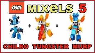 LEGO  MIXELS  SERIES  5  CHILBO TUNGSTER  MURP  -  Лего  Миксели   5  серия  МУРП  ЧИЛБО  ТАНГСТЕР
