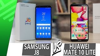 Samsung J8 VS Huawei Mate 10 Lite | Enfrentamiento | Review | Unboxing