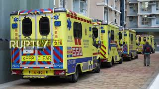Hong Kong: Public housing estate put on 5-day lockdown amid Omicron outbreak