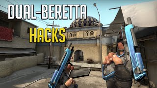 WITNESS ME! Dual Beretta Hacks, CS:GO Moments.