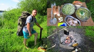 Ловля и приготовление Раков-Зелёный Борщ