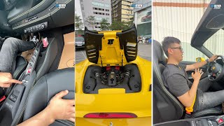 Lái siêu xe cũng không sung sướng gì, nặng đầu! Đơn cử như siêu xe mui trần Ferrari F8 Spider này!