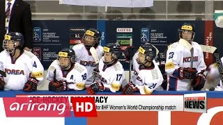 South and North Korea face-off...but also come together on the ice