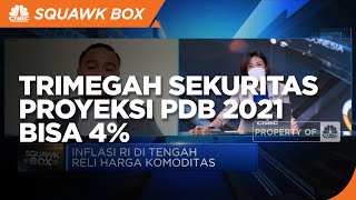 Reli Harga Komoditas, Trimegah Sekuritas Proyeksi PDB 2021 Bisa 4%