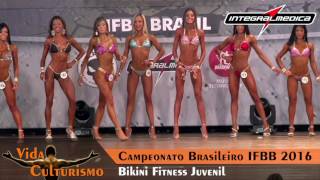 Campeonato Brasileiro IFBB 2016 - Categoria Bikini Fitness Juvenil