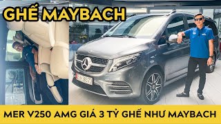 Chỉ hơn 3 tỷ mua Mercedes V250 AMG đã có trải nghiệm ghế thương gia gần giống Maybach