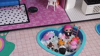 Bugün de Annemden Gizli LOL Evine Slime Havuzu Yaptım ve Eşyaları Açtım!! Bidünya Oyuncak