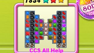Candy Crush Saga Level 1834 NO BOOSTERS