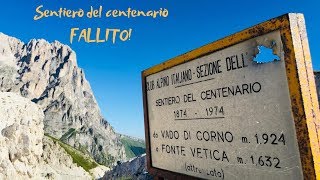 Gran Sasso - Sentiero del Centenario FALLITO!