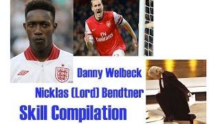 Nicklas (Lord) Bendtner and Danny Welbeck skill Compilation