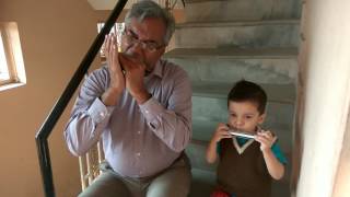 Achcha Chalta Hun sung by Arjit Singh Cover Rajendra Prasad Saxena with grand son Rago