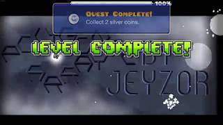 Polygonal Array by Jeyzor - Geometry Dash (Hard demon)