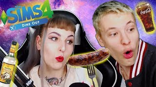 The Sims 4: DINE OUT - bufet U MOKRÉHO LAKŤA w/ Evžen