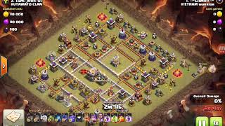 Anti 0 star th11 warbase 2018. Traps placement