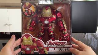 Unboxing JADA Metalfigs M132 Avengers Hulkbuster Ironman Mark XLIV 100% Diecast Metal Figure