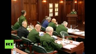 Russia: "Eastern Military District on full combat alert" - Shoigu