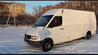 Mercedes Benz 308 SPRINTER  (1996г)  Душевный обзор, тест-драйв.