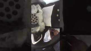 Como quitar la bolsa del volante de Prius 2016