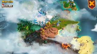 Битва Замков на немецком сервере - коробки 5 таланта. Сливаюсь на БГ / Castle Clash
