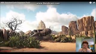 I'm so excited! (Ark survival Scorched Earth Trailer Reaction!)