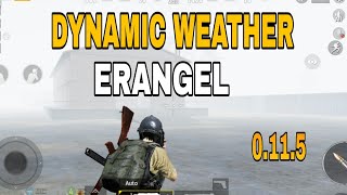 Dynamic Weather in Erangel pubg mobile | Rain Mode in Erangel