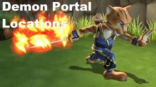 All Demon Portal Locations - Legend of Kay Anniversary