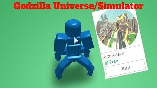 How To Get Auto Attack For Free | Godzilla Universe/Simulator (Roblox)