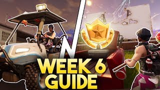 Fortnite SEASON 5 WEEK 6  CHALLENGE GUIDE! | Timed Trials Challenge Guide! | Loading Screen Location