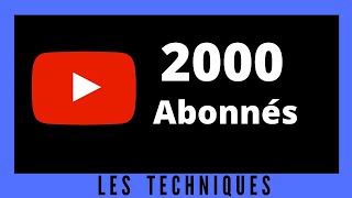 video spéciale 2000 abonnés