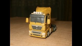 MAN TGX Как слепить грузовик из пластилина | How to build truck | Jak zbudować ciężarówkę