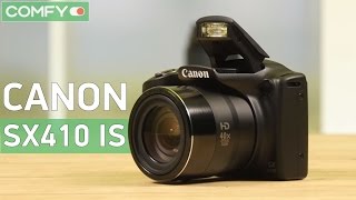 Canon PowerShot SX410 IS Black - компактная фотокамера с мощной вспышкой - Видео демонстрация