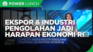 Kadin: Ekspor & Industri Pengolahan Jadi Harapan Ekonomi RI