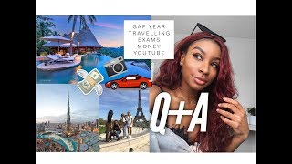 TRAVEL ADVICE, GAP YEAR, MONEY + MORE | Q +A ✈️??