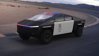 Tesla CyberTruck - Police Fire Lifeguard Emergency Vehicles