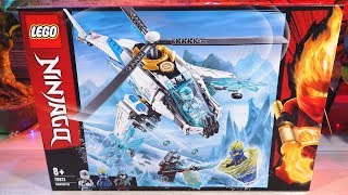 Pure build: LEGO Ninjago Shuricopter 70673 in real time