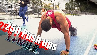 250 PUSH UPS 1+MILE WORKOUT CHALLENGE