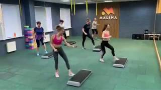 Степ аэробика в Malina-Fitness