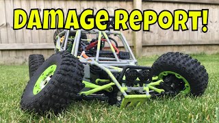 It was a lot more than I thought! Brushless WLtoys 12428 Update.