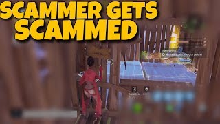 Noobiest Scammer gets scammed (skit)