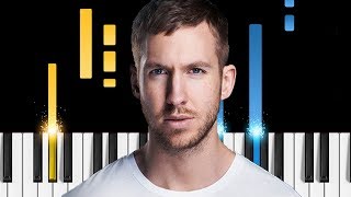 Calvin Harris & Dua Lipa - One Kiss - Piano Tutorial / Piano Cover